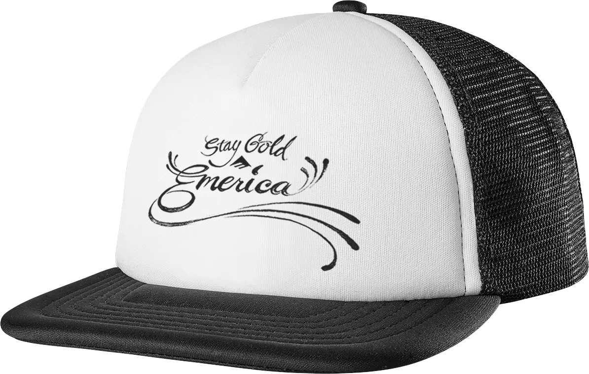 Stay Gold Sweep Trucker Hat