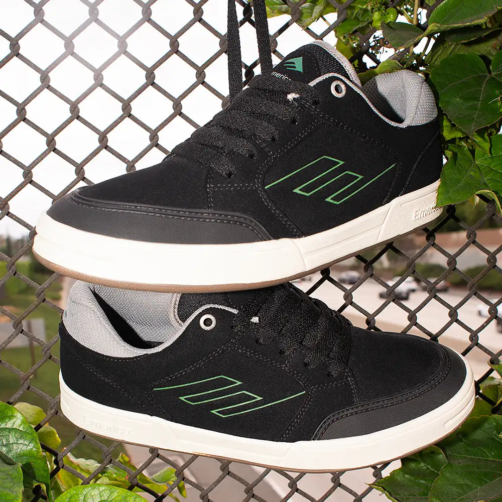 Heritic Low - Top Brown/Gum Skate Shoe | Emerica Low-Top Shoe Emerica Skate Durable Skateboarding Skater Shoes