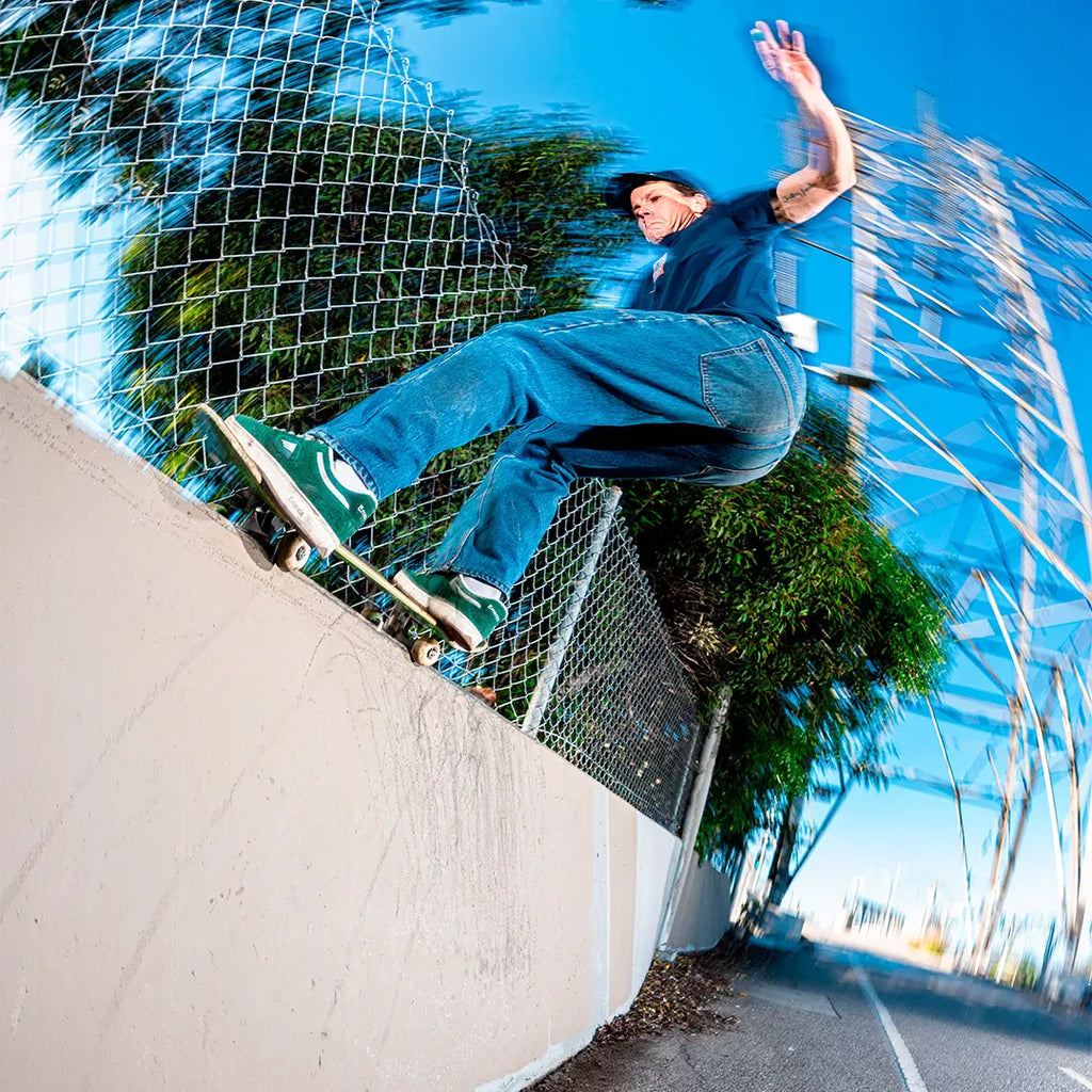 KSL III - Hunter Green Men's Skate Shoes | Emerica CA Low-Top Vulcanized Emerica Skate Durable Skateboarding Skater Shoes
