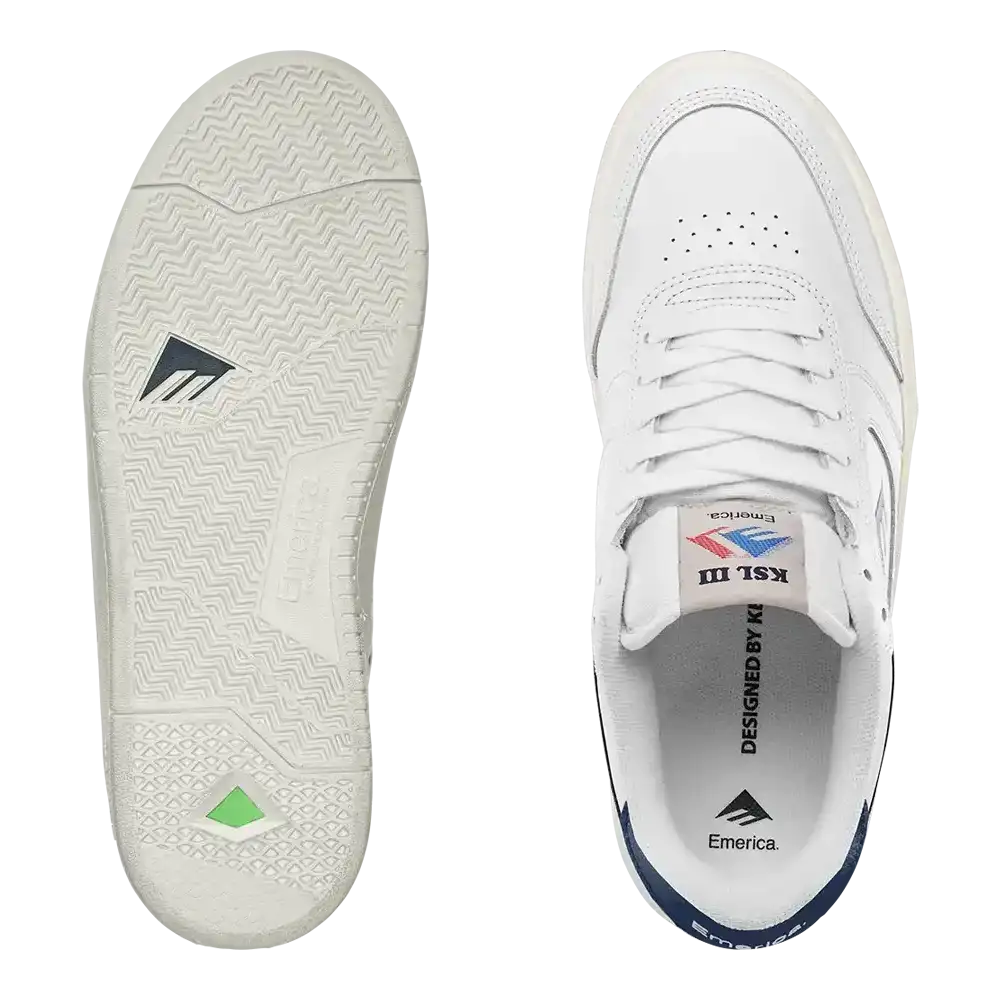 KSL III Low-Top Vulcanized Emerica Skate Durable Skateboarding Skater Shoes