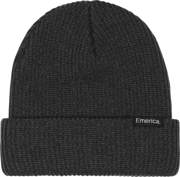 LOGO CLAMP BEANIE Beanie Emerica BLACK / ONE SIZE Skate Durable Skateboarding Skater Shoes 6140001198.001.OS.1ST 194691084903