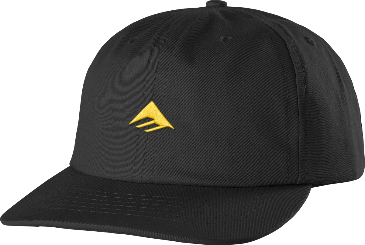 MICRO TRIANGLE HAT Custom Hat Emerica BLACK / ONE SIZE Skate Durable Skateboarding Skater Shoes 6140001227.001.OS.1ST 194691542922