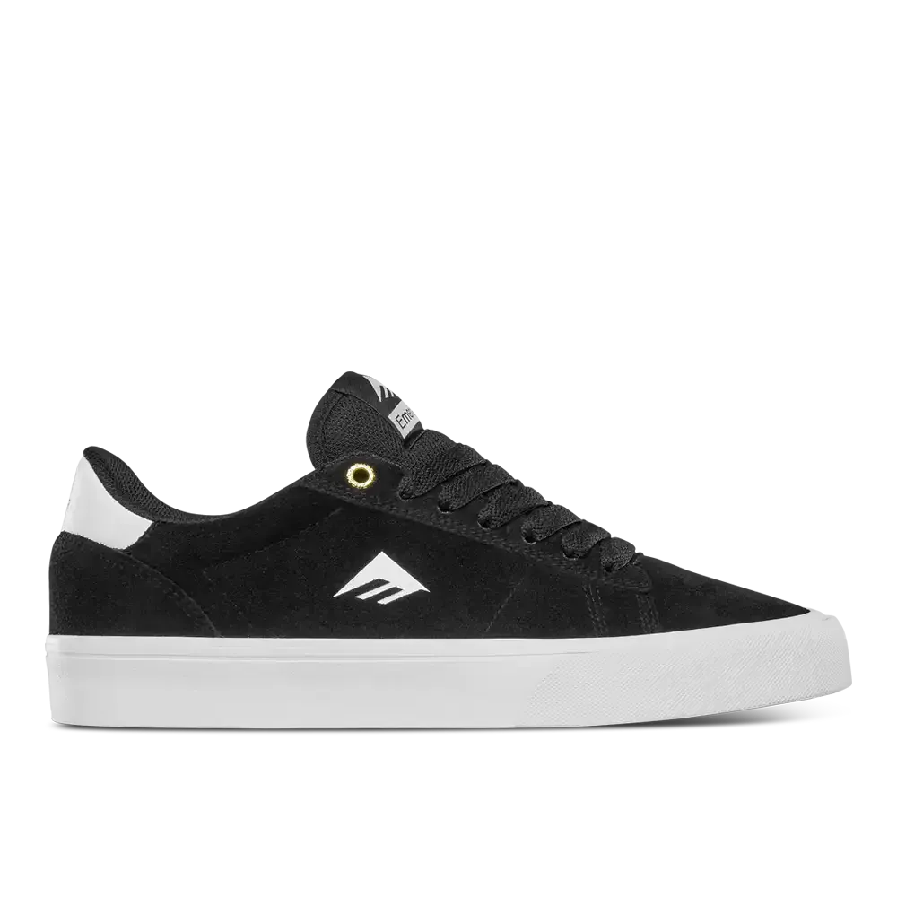 Moca Black - Cassic Men's Skate Shoes | Emerica CA Low-Top Shoe Emerica Skate Durable Skateboarding Skater Shoes
