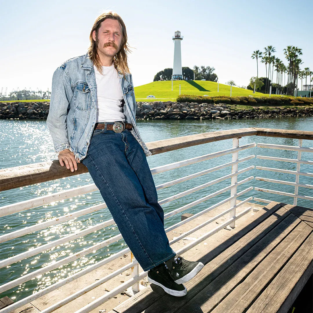 Moca Black - Cassic Men's Skate Shoes | Emerica CA Low-Top Shoe Emerica Skate Durable Skateboarding Skater Shoes