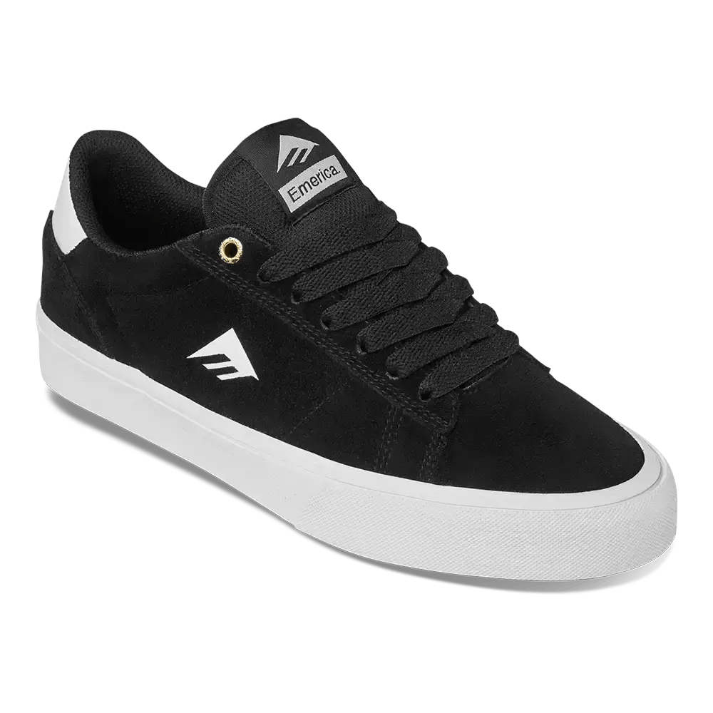 Moca Black - Cassic Men's Skate Shoes | Emerica CA Low-Top Shoe Emerica Skate Durable Skateboarding Skater Shoes