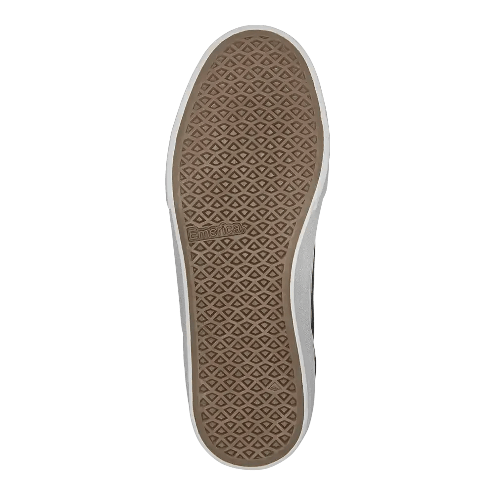 Moca Black - Cassic Men's Skate Shoes | Emerica CA Low-Top Shoe Emerica Skate Durable Skateboarding Skater Shoes
