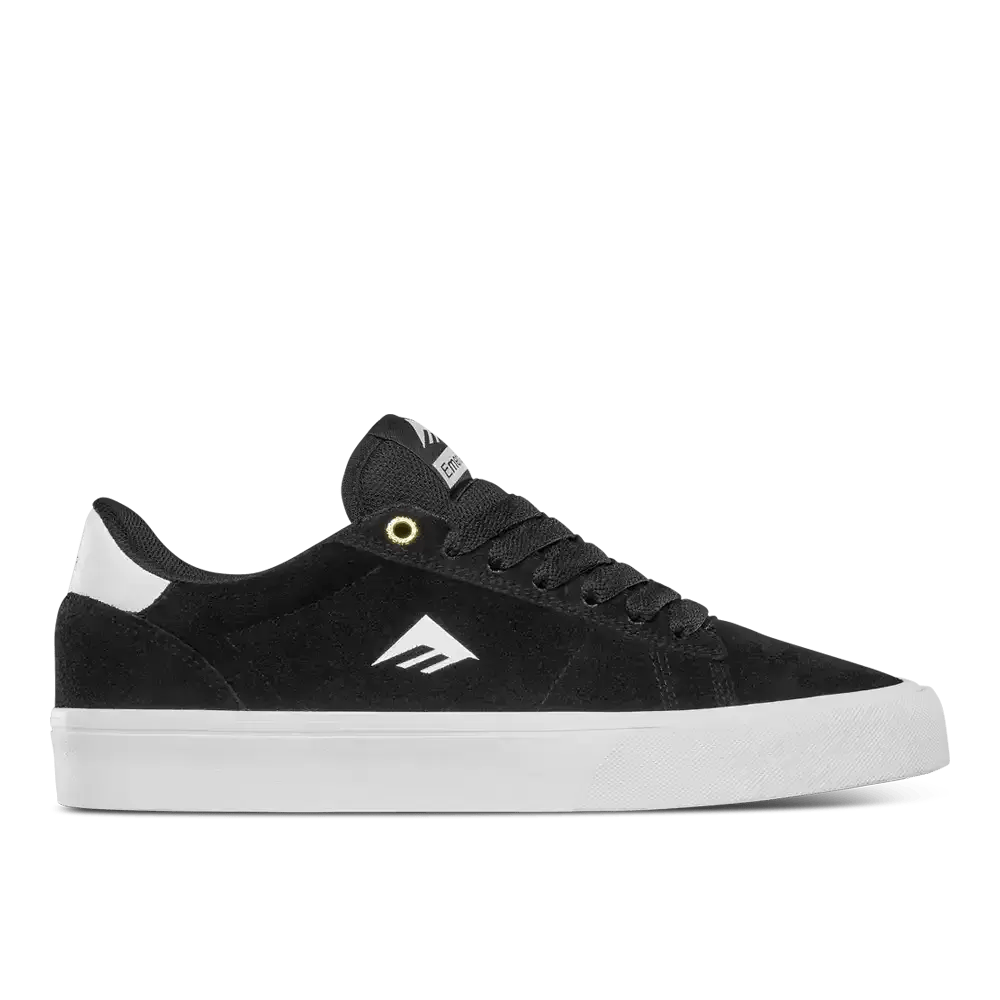 Moca Black - Cassic Men's Skate Shoes | Emerica CA Low-Top Shoe Emerica Skate Durable Skateboarding Skater Shoes