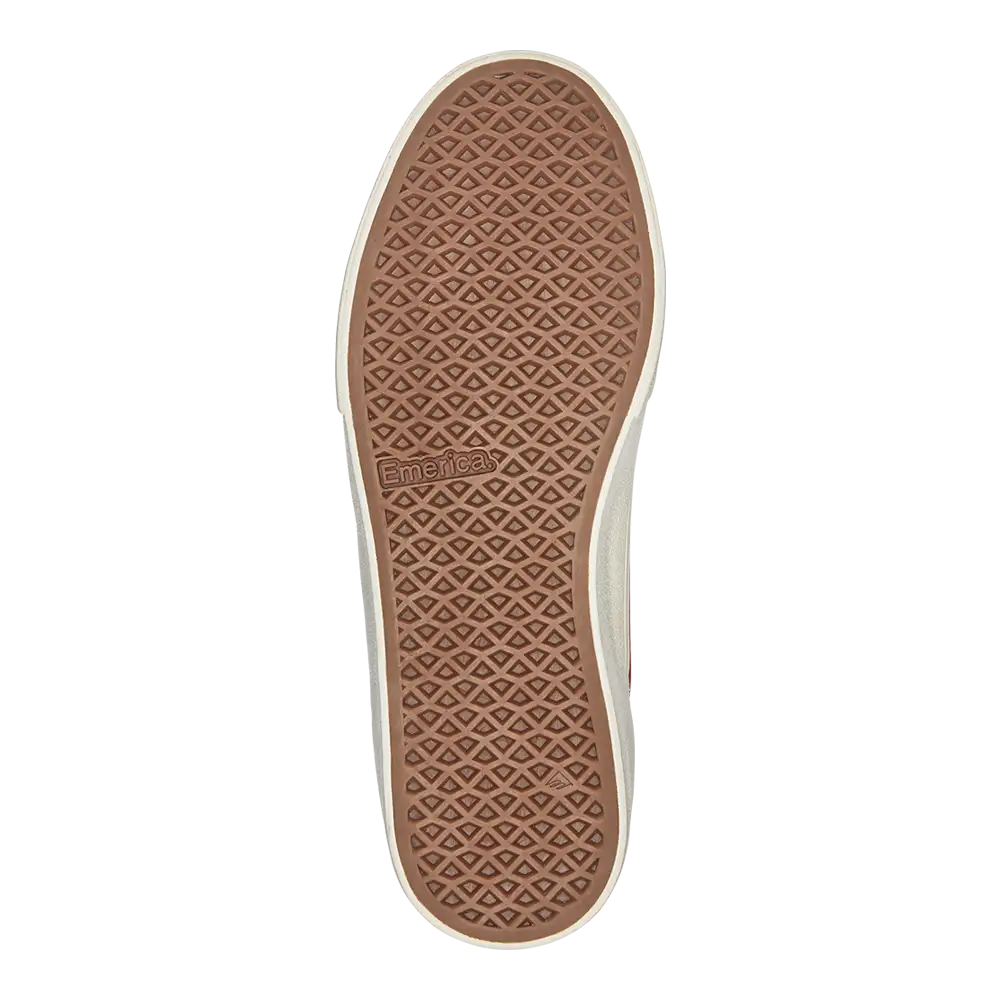 Moca - Red Classic Men's Skateboarding Shoes | Emerica CA Low-Top Shoe Emerica Skate Durable Skateboarding Skater Shoes