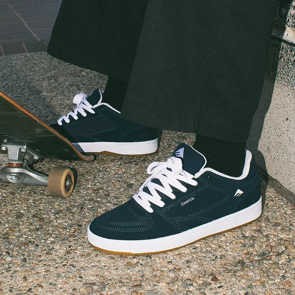 Mute Low-Top Vulcanized Emerica Skate Durable Skateboarding Skater Shoes