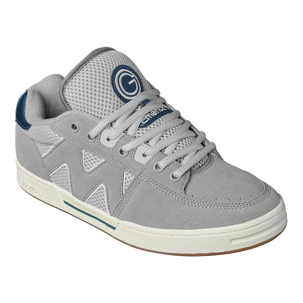 OG-1 Low - Top Skate Shoe Grey Light/Grey | Emerica Low-Top Shoe Emerica Skate Durable Skateboarding Skater Shoes