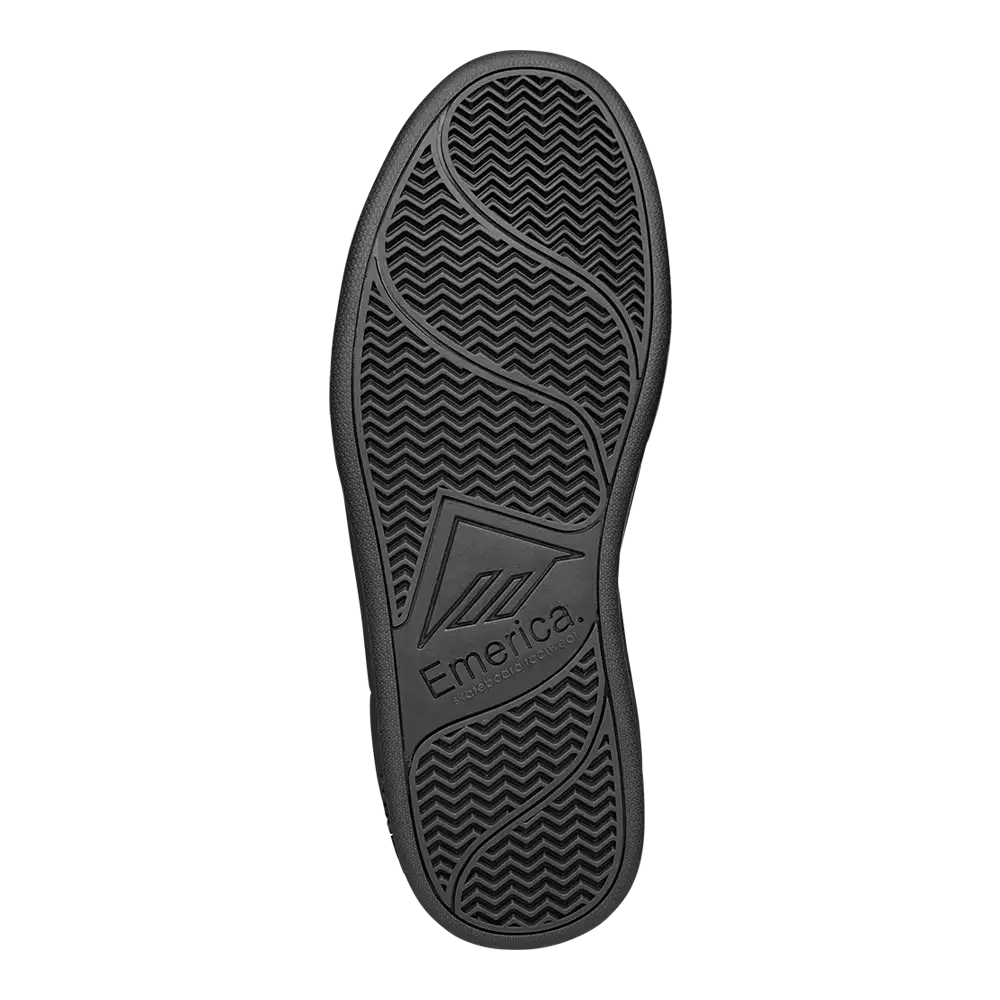 OG-1 Skate Shoe Low - Top Shoe Black/Grey | Emerica Low-Top Shoe Emerica Skate Durable Skateboarding Skater Shoes