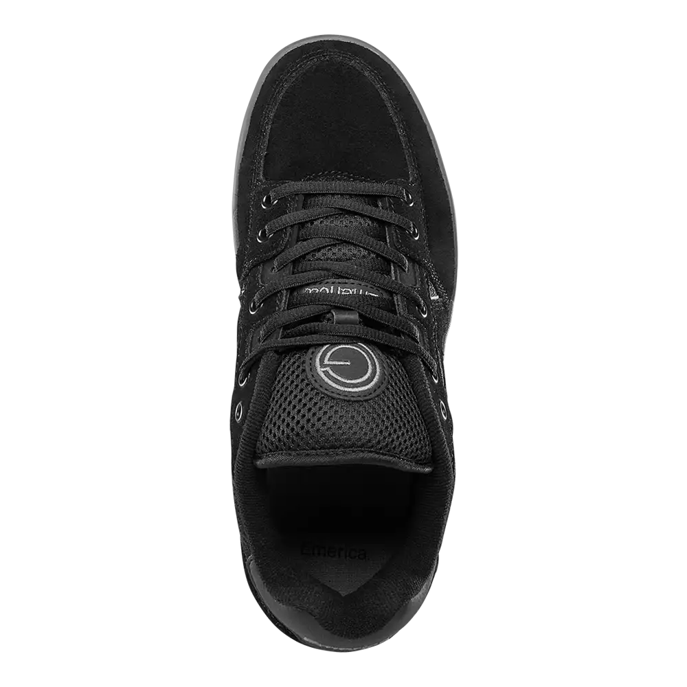 OG-1 Skate Shoe Low - Top Shoe Black/Grey | Emerica Low-Top Shoe Emerica Skate Durable Skateboarding Skater Shoes