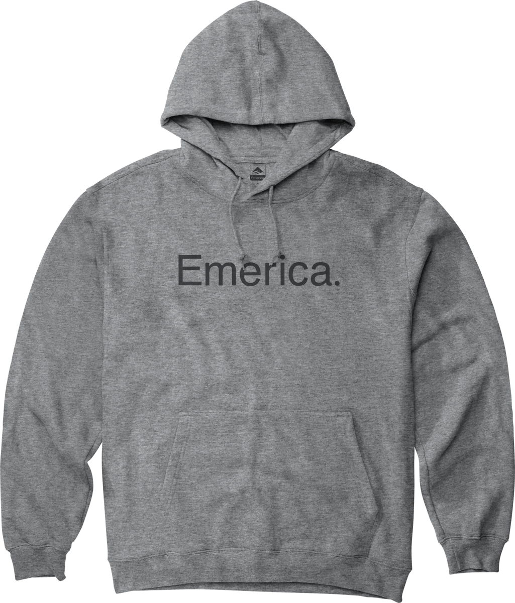PURE LOGO PULLOVER Screen PULLOVERed Fleece Emerica Skate Durable Skateboarding Skater Shoes