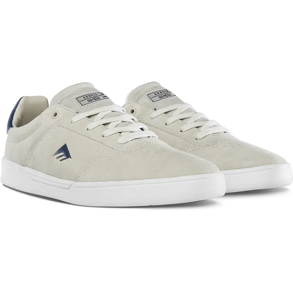 Seneca Skate Shoe - Cupsole Vulc Feel - Creme | Emerica CA Emerica Skate Durable Skateboarding Skater Shoes