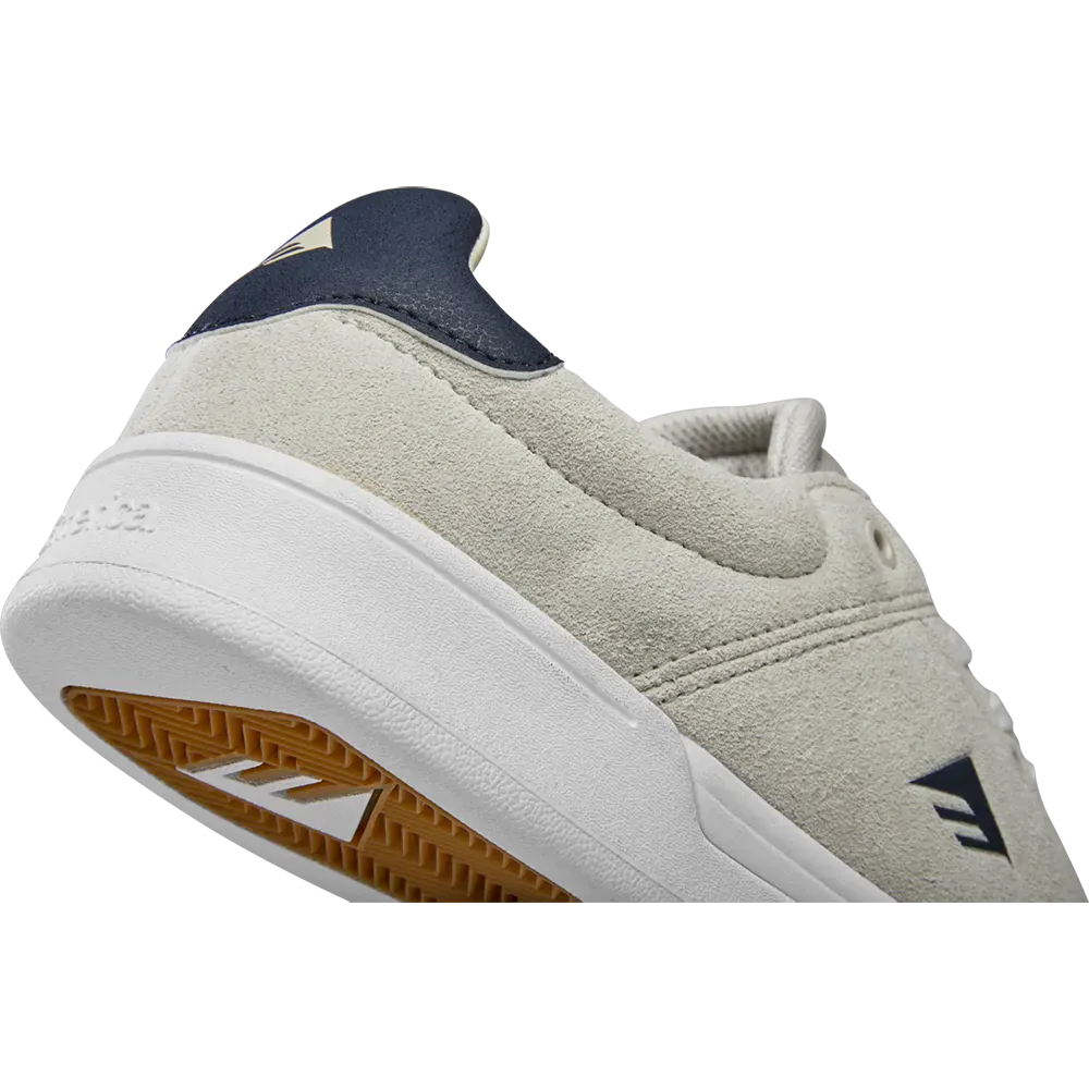 Seneca Skate Shoe - Cupsole Vulc Feel - Creme | Emerica CA Emerica Skate Durable Skateboarding Skater Shoes