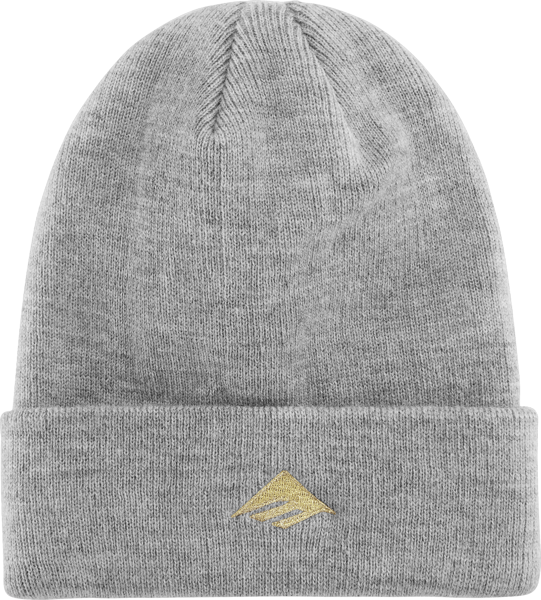 TRIANGLE BEANIE Emerica GREY/HEATHER / ONE SIZE Skate Durable Skateboarding Skater Shoes 6140001180.043.OS.1ST 194691401397