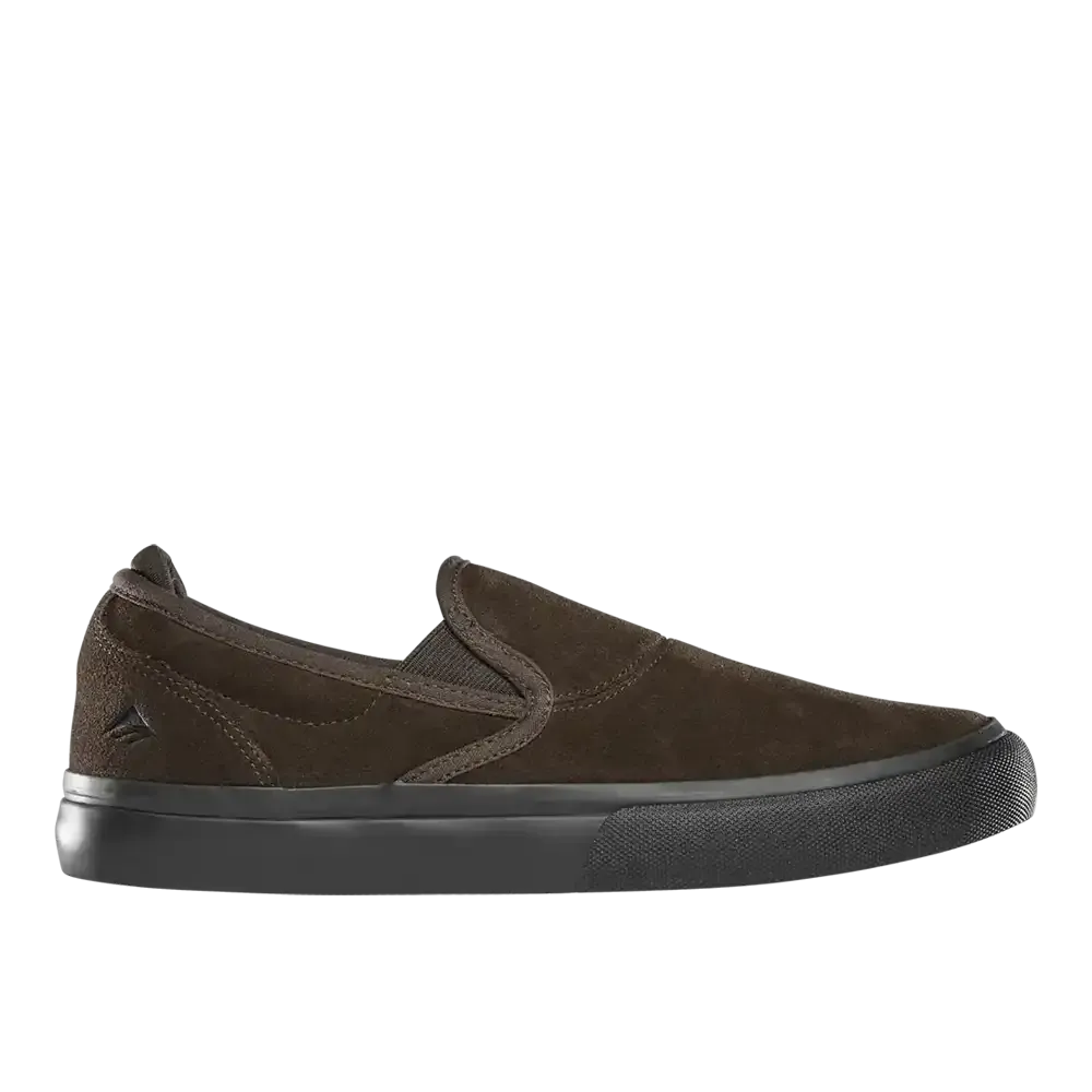 Wino G6 Slip - On Low - Top Shoe Brown/Black | Emerica Low-Top Shoe Emerica Skate Durable Skateboarding Skater Shoes