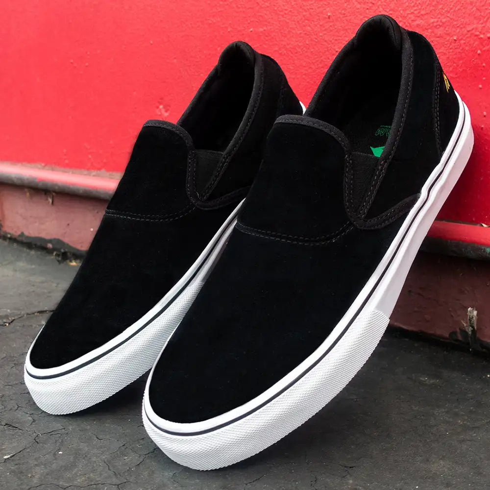 Wino G6 Slip-On Low-Top Vulcanized Emerica Skate Durable Skateboarding Skater Shoes