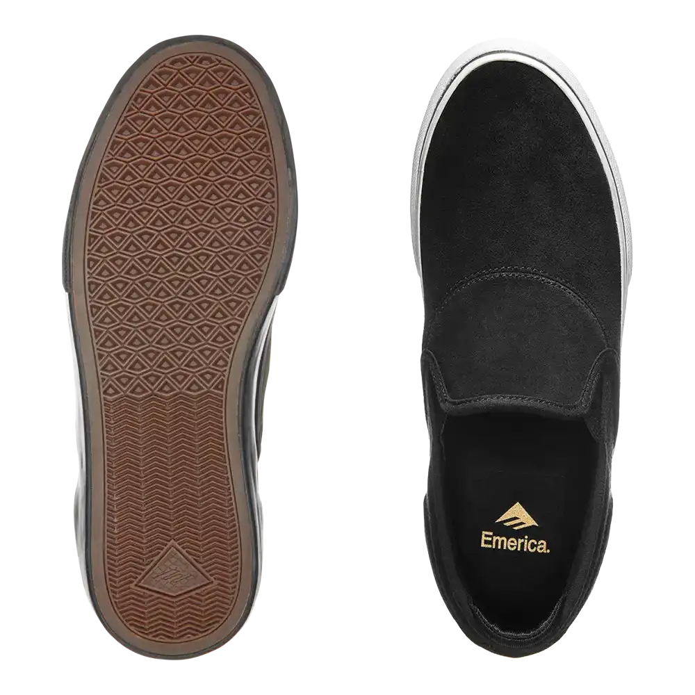 Wino G6 Slip-On Low-Top Vulcanized Emerica Skate Durable Skateboarding Skater Shoes